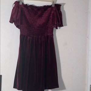 Velvet dress